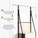 Space-Saving Over-the-Door Cat Hammock with Three Cozy Tiers, Breathable Mesh Lounges, and Sturdy Metal Frame for Multi-Cat Households, Perfect for Indoor Play and Rest Without Floor Footprint. (Beige)