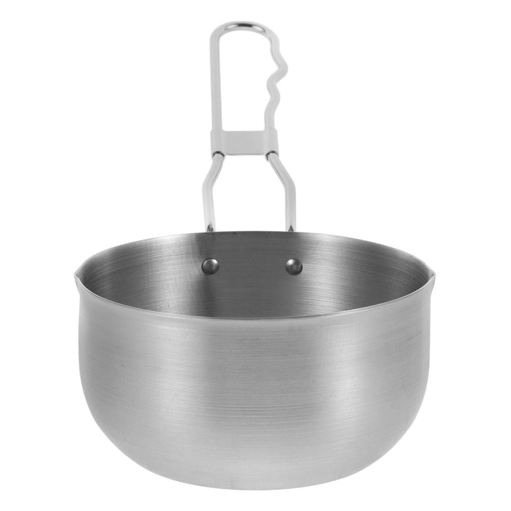 Metal Sauce Pan with Handle, 1-Pack Warmer Pot for Heating and Cooking