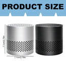Fridge Deodorizer, NonScents Lasts for 10 Years Refrigerator Deodorizer, Odor Eliminator for Fridge & Freezer, More Effective, Black