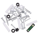 Parvistic Universal TV Mounting Kit with Iron Screws and Essential Accessories for TV Installation
