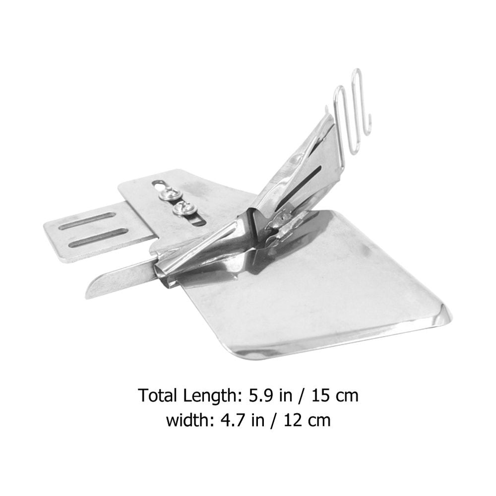 Sewing Machine Binder Stainless Steel Plated Silver for Accents and Borders