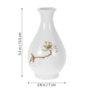 Ceramic Vase White Aromatherapy Bottle for Home and Office Decoration