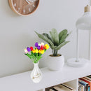 Ceramic Vase White Aromatherapy Bottle for Home and Office Decoration