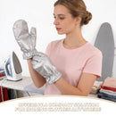 Grey Garment Steamer Gloves Set - , Anti-Steam Mitt for Safe Ironing