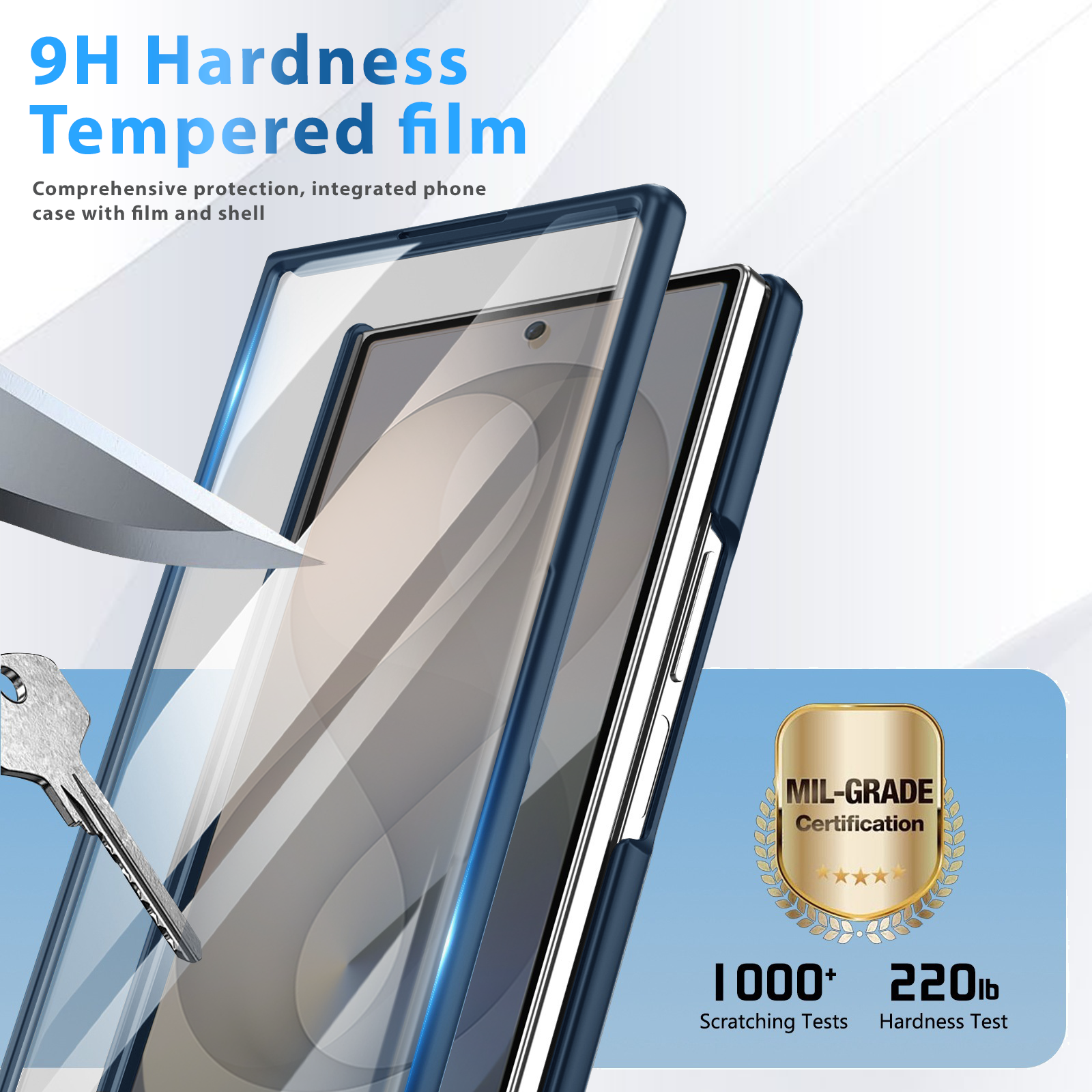 Compatible for Samsung Galaxy Z Fold 8 Ultra Case blue