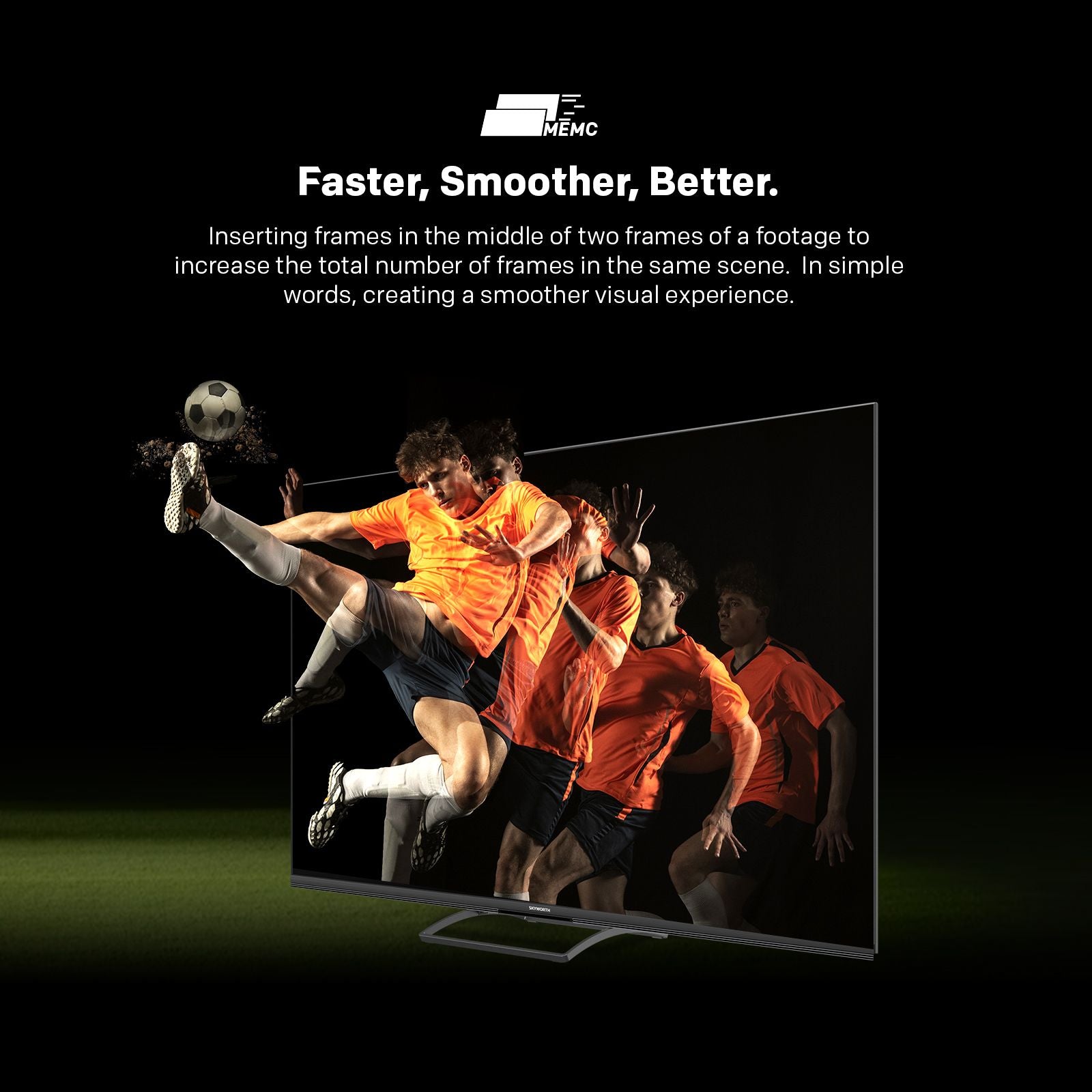 SKYWORTH 55" X8700G MagicSound Google TV, 144Hz UHD QD-Mini LED, 2.1.2 Sound, Built-in Subwoofer, Dolby Vision+Atmos, Gaming TV, Find-My Remote