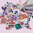Halloween Themed Stickers for Party Decor, Laptop, Water Bottles, and Kids' Craft Activities (orange)