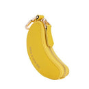 Mini Banana Keychain Coin Purse – Cute Portable Pouch for Backpacks, Handbags and Daily Essentials (Yellow)