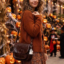 Fun Ghost Keychain for Halloween, Cute Bag Charm and Key Accessory for Holiday & Daily Use (white)