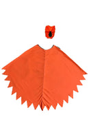 Pumpkin Costume Halloween Cape Costume Hat Party Costume Pumpkin-Themed Adult - Orange - Size 01