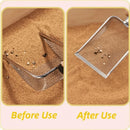 Pet Litter Scoop Stainless Steel Litter Scoop Cat Litter Scoop Litter Sifter - Silver - Size 01
