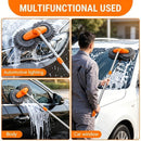 Car Cleaning Brush Multifunctional Car Cleaner Automotive Detailing Brush Car - Orange - Size 01