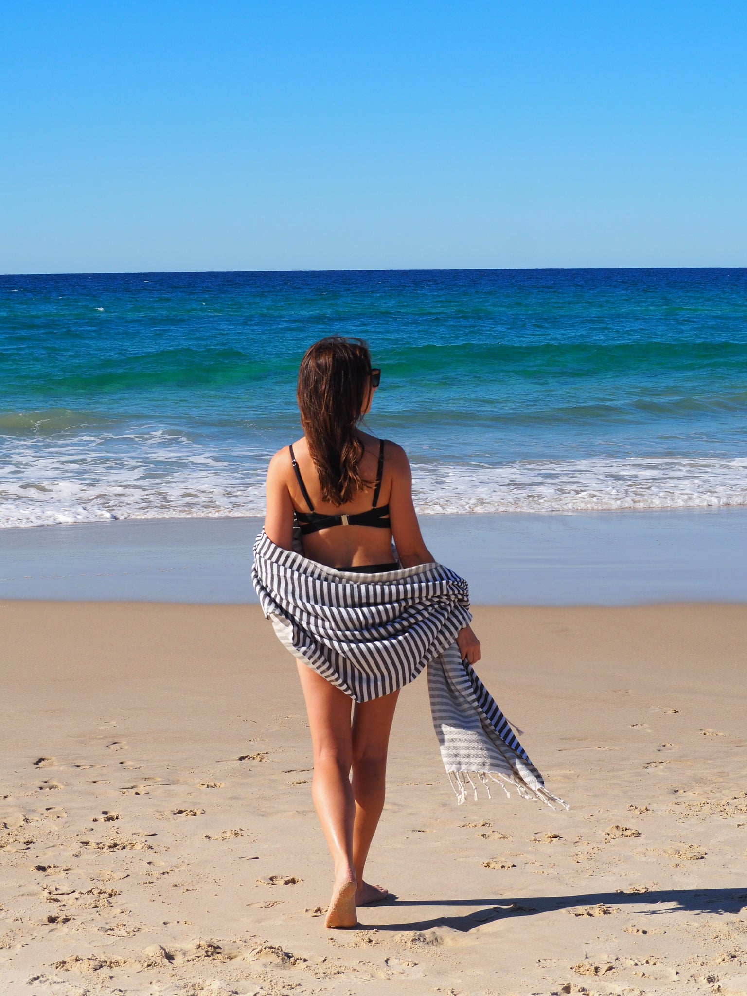 Portsea Turkish Cotton Towel - Midnight