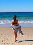 Portsea Turkish Cotton Towel - Midnight