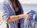 Portsea Turkish Cotton Towel - Denim