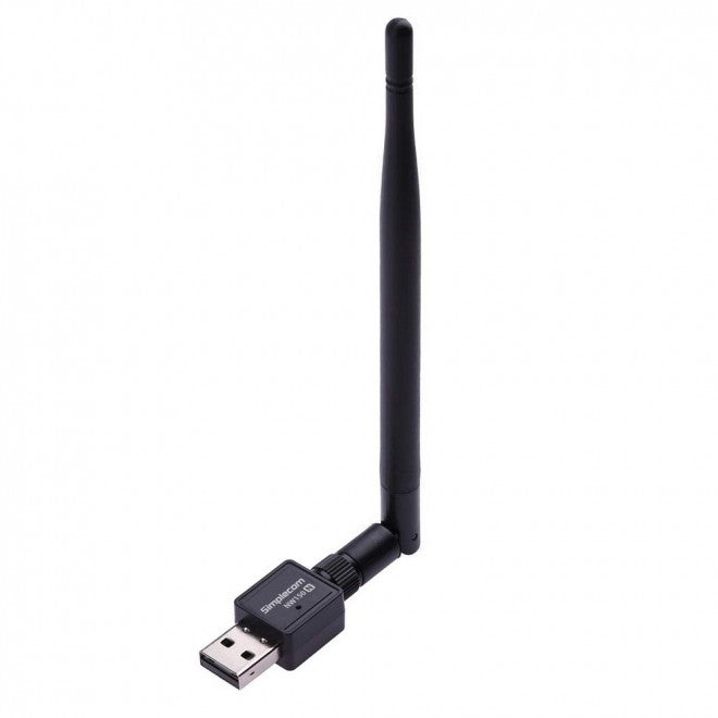 SIMPLECOM NW150 USB Wireless N WiFi Adapter 150Mbps with 5dBi Antenna