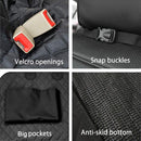 Waterproof Dog Seat Cover with View Mesh and Scratch Prevent Antislip for Trucks,Cars and SUV
