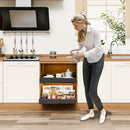 CARLA HOME Pack Pull Out Cabinet Organizer Expandable for Cabinets with Adjustable Slide Out Shelves and Easy Installation (Black)