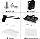 CARLA HOME Kitchen Sink Caddy Organizer with Sponge, Soap & Brush Storage and Rag Rack, Drain Tray & Utensil Holder