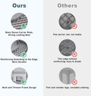 CARLA HOME Toilet Poop Stool Squat Adult for Easy Pooping for Bathroom Adults and Kids