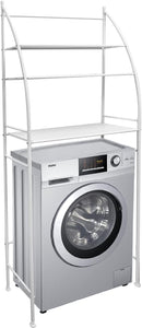 CARLA HOME 3-Tier Over Washing Machine Storage Rack for Laundry Room Space Saving, Towels, Detergent & Bathroom Essentials