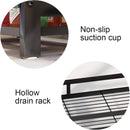 CARLA HOME 2-Tier Kitchen Spice Rack Organizer Storage Shelf for Condiments, Oil Bottles, Utensils, Cutting Board & More