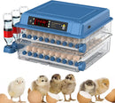 CARLA HOME 128 Egg Incubator with Automatic Turning, LED Display, Humidity & Temperature Control, Auto Water System & Built-in Egg Candler for Chicken, Duck, Quail, Goose