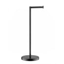 CARLA HOME Toilet Paper Holder Stand with Storage - Black - METAL - Bathroom Accessories Toilet Paper Holders