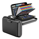CARLA HOME Fireproof Document Box with Lock - Hard Shell - Glass Fiber - Fireproof File Organizer