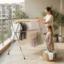 CARLA HOME Clothes Drying Rack Folding Indoor Outdoor, Grey, Kitchen
