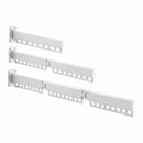 CARLA HOME 3-Fold Wall Mounted Clothes Drying Rack, Laundry Space Saver, White
