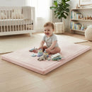 CARLA HOME Baby Play Mat 150x200cm, Thick Foam Crawling Mat, Infants, Pink