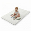 CARLA HOME Baby Play Mat 100x150cm, Thick Foam Crawling Mat, Infants, White
