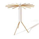 CARLA HOME Tripod Clothes Drying Rack, 16 Rod Foldable, Wooden Poles