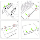 MacBook Air Hard Shell Case in Matte Pink with Keyboard Cover for A2337/A2179/A1932