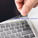 Hard Shell MacBook Air Case in Matte Black with Keyboard Cover for A2337/A2179/A1932