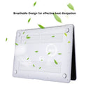 MacBook Air Hard Shell Case in Matte Green with Keyboard Cover for A2337/A2179/A1932