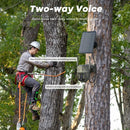 4G Trail Security Camera 2.5K Black Outdoor Wildlife Monitoring with Live View