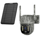4G Solar Trail Camera in Black with 2.5K Resolution and Live Monitoring