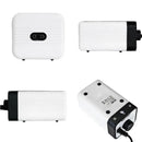Black Aquarium Oxygen Pump with Dual Outlets for Fish Tank and Pond, 2x90L/h