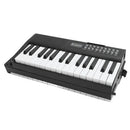 61-Key Black Electronic Digital Piano Keyboard with Built-In Speaker and Microphone
