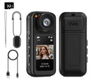 2.7K HD Mini Action Camera with 180° Rotating Lens, Portable and Compact for Outdoor Sports