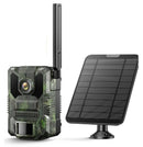 32MP Solar Trail Camera with 2.5K Video and 940NM No Glow Night Vision