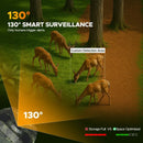 32MP Solar Trail Camera with 2.5K Video and 940NM No Glow Night Vision