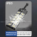 80000LM 5000W Black Solar Street LED Light with Radar Sensor and Remote Control for Outdoor Use - 360W/620COB