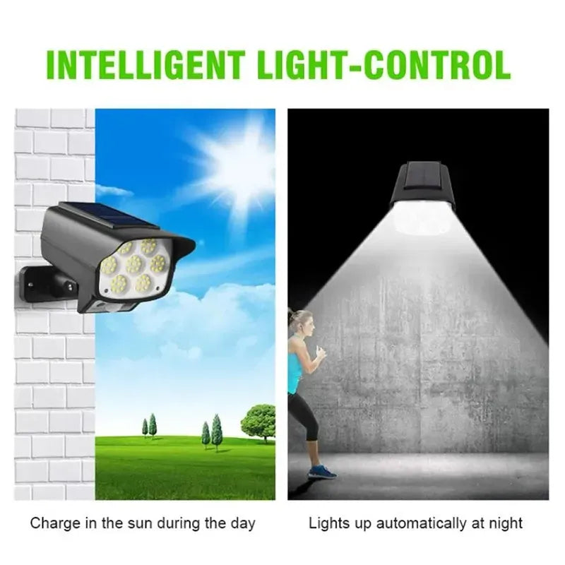 LED Motion Solar Sensor Light 63 LED Black Outdoor Security Flood Lamp 2-Pack