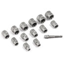 15-Piece Black Impact Damaged Bolt Nut Screw Remover Tool Kit