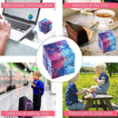 Infinity Cube Fidget Toy in Purple Starry Sky for Stress Relief and Sensory Play