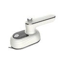 Portable Mini Handheld Garment Steamer in Creamy White for Home & Travel