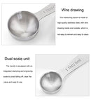 Stainless Steel Measuring Spoons Set, 6 Pieces, Silver for Accurate Cooking and Baking